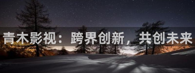 美國倫理影片在線觀看：青木影視：跨界創(chuàng)新，共創(chuàng)未來