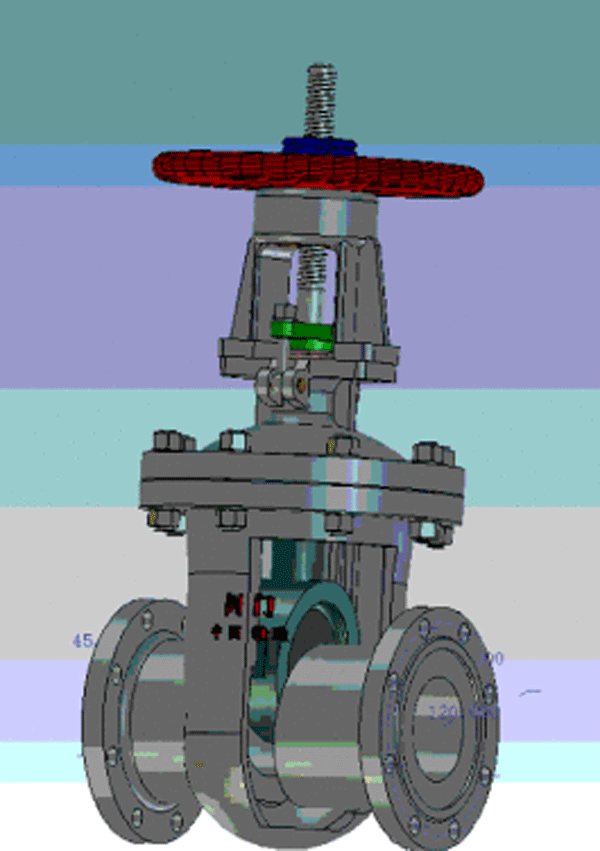 各種閥門工作原理動態圖及試壓方法（2）-